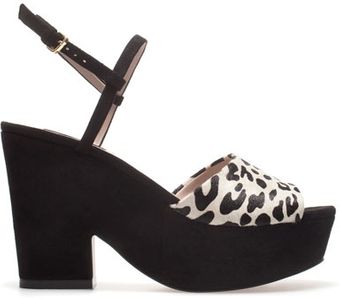 Zara Midheel Wedge - Lyst
