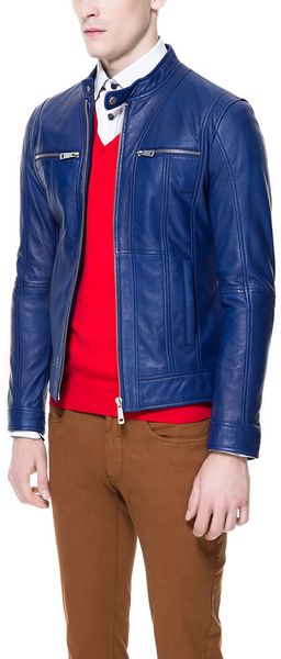 Zara Jacket with Chest Zips - Lyst
