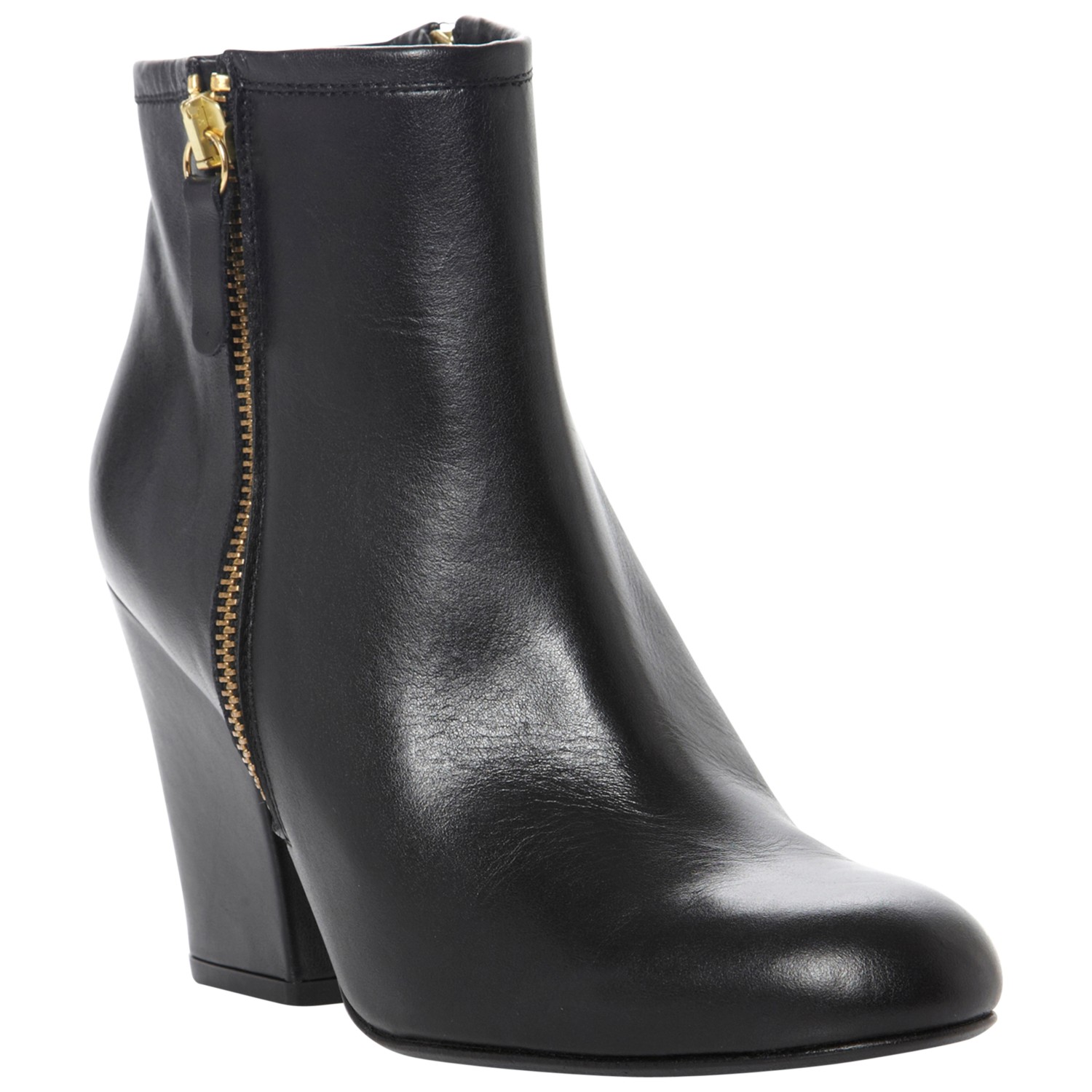 dune cowboy ankle boots