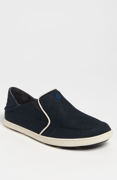 Olukai 'Nohea' Mesh Slip-On in Blue for Men (navy navy) | Lyst