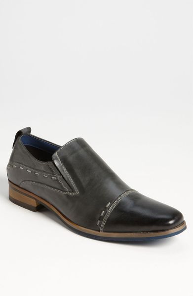 Steve Madden Caddee Venetian Loafer in Gray for Men (grey leather ...