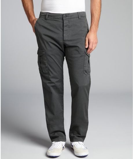 charcoal cargo pants