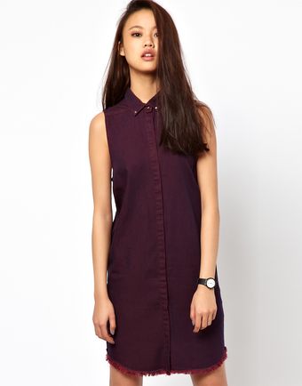 Cheap Monday Sleeveless Shirt - Lyst