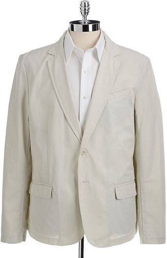 Guess Foundation Cotton Blazer - Lyst