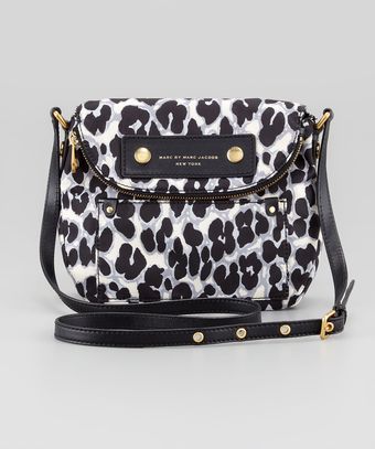Marc By Marc Jacobs Preppy Nylon Natasha Leopardprint Mini Bag - Lyst