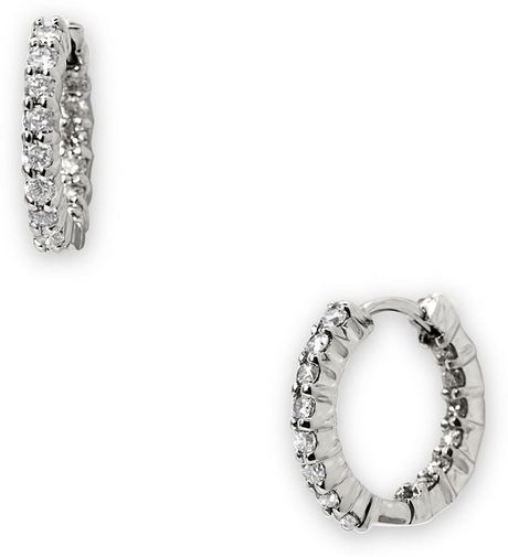 Roberto Coin White Gold 12mm Small Diamond Hoop Earrings Product 1 9712566 558342472 Large Flex 