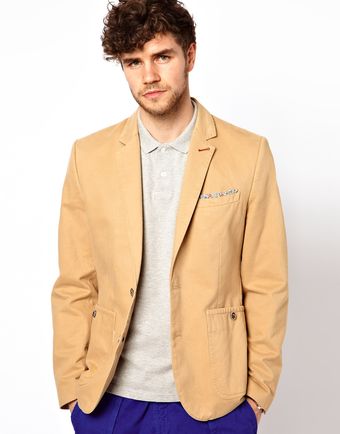 Ted Baker Cotton Blazer - Lyst