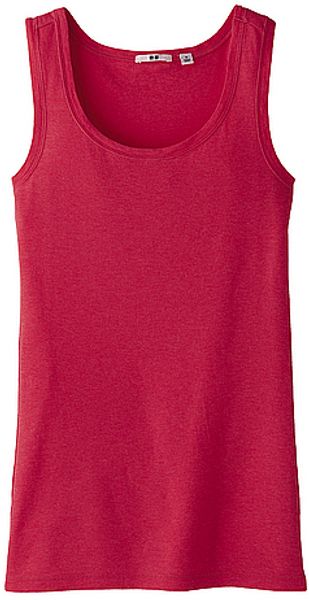 Uniqlo Light Cotton Tank Top - Lyst