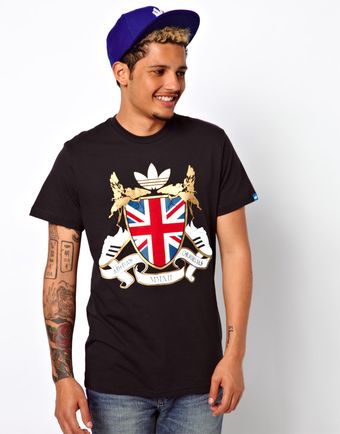 Adidas Originals Graphic T-Shirt - Lyst