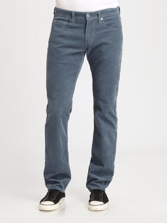 Ag Adriano Goldschmied Matchbox Slimstraight Corduroy - Lyst