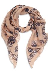 Alexander McQueen Skulls Pashmina