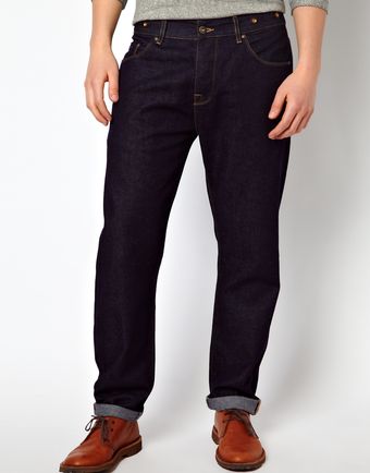 Asos Retro Jeans with Brace Buttons - Lyst