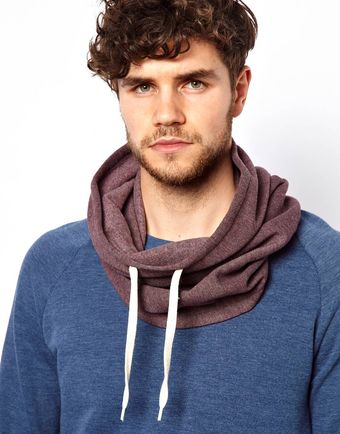 Asos Sweat Jersey Snood - Lyst