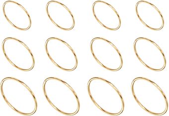 Asos Multipack Fine Every Finger Rings - Lyst