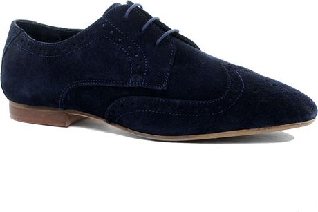 asos navy shoes