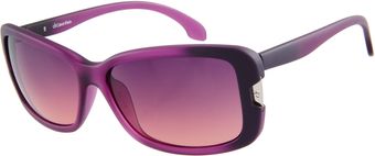 Calvin Klein Ck By Square Sunglasses - Lyst