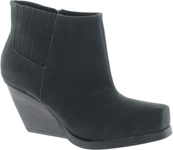 Cheap Monday Angle Nubuck Heeled Boot - Lyst
