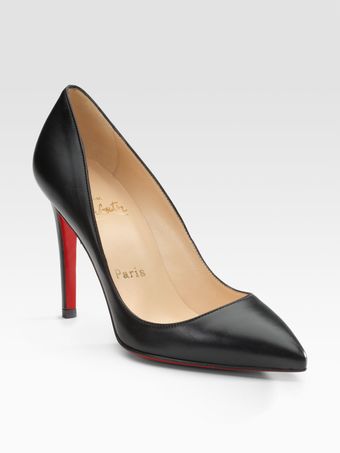 Christian Louboutin Pigalle 100 Leather Pumps - Lyst