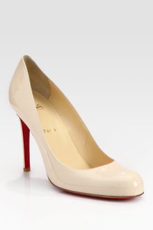 Christian Louboutin Simple 100 Patent Pumps - Lyst