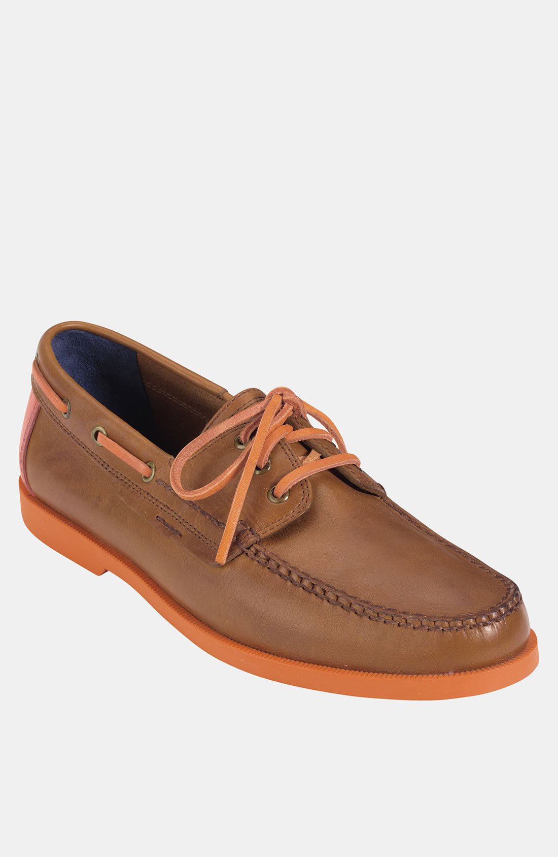 Cole Haan Fire Island Boat Shoe in Brown for Men (twill