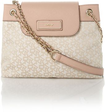 DKNY Saffiano Item Black Tote Bag - Lyst