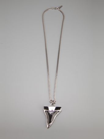 Givenchy Shark Tooth Necklace - Lyst
