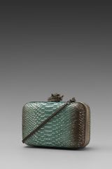 House Of Harlow Dylan Clutch in Teal