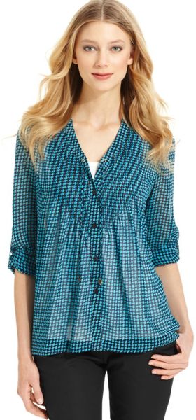 Michael Kors Longsleeve Printed - Lyst