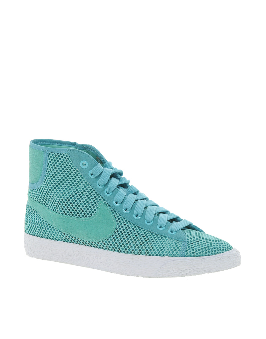turquoise blue trainers