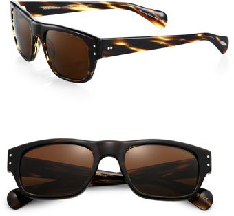 Oliver Peoples Evason Acetate Sunglasses - Lyst