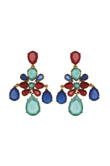 Oscar de la Renta Resin Chandelier Earrings - Lyst