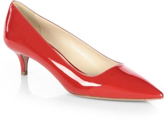 Prada Patent Leather Pumps - Lyst