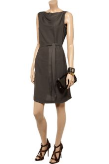 Rick Owens Textured Silk Tunic Dress - Lyst