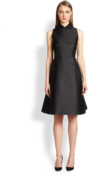 Rochas Peter Pan Collar Dress - Lyst