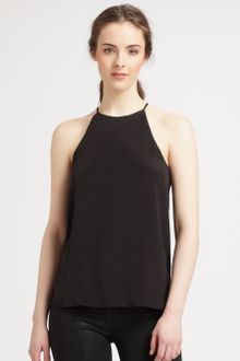 Tibi Silk Racerback Camisole - Lyst