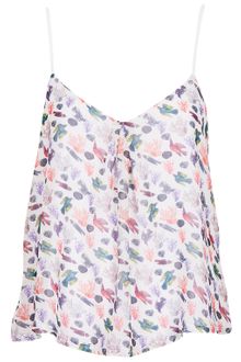 Topshop Bird Print Cami Top - Lyst