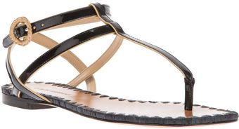 Dolce & Gabbana Thong Strap Sandal - Lyst