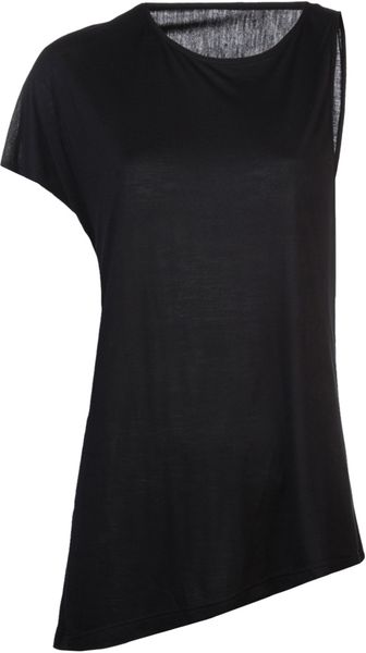 Haute Hippie Asymmetric Tank T-shirt - Lyst