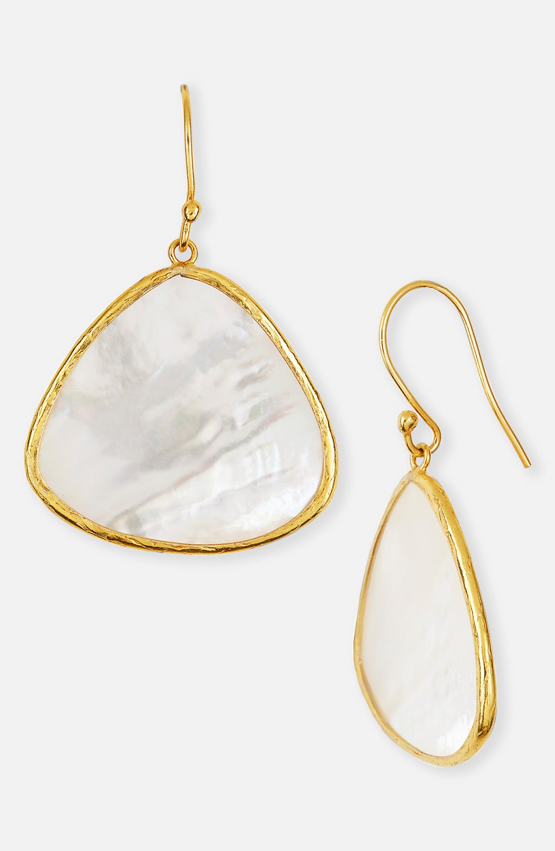 Argento Vivo Triangular Drop Earrings in Gold (gold ...