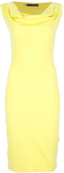 DSquared2 Cowl Neck Dress - Lyst