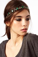 Asos Jewel Cross Headband