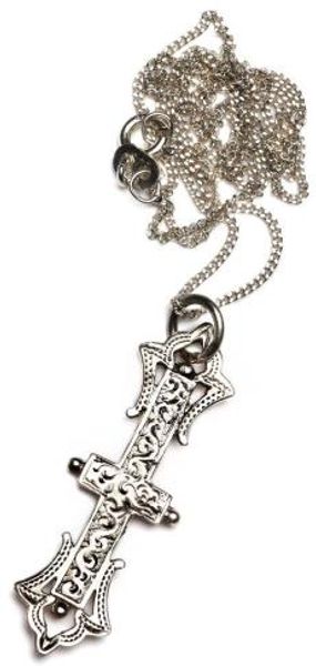 Demaglie Old English Cross Necklace Handmade - Lyst