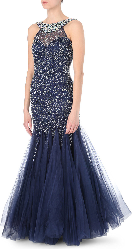 fishtail gown