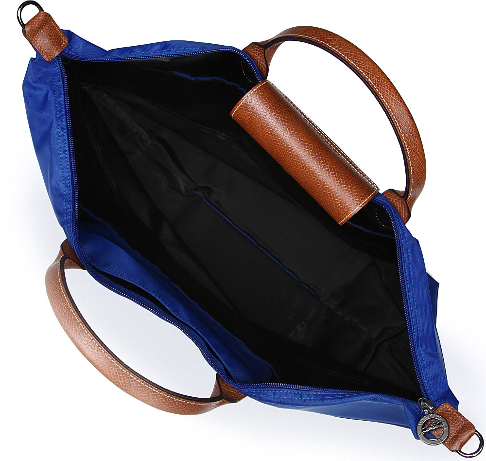 Longchamp Le Pliage Travel Bag with Strap in Blue for Men (indigo) Lyst