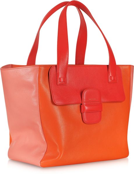 colorblock tote bag marc jacobs