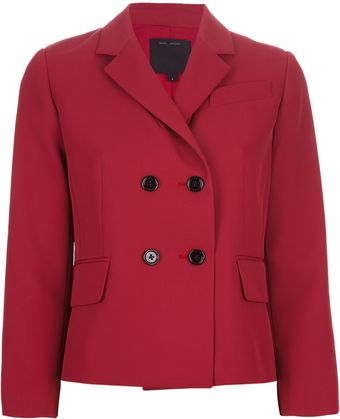Marc Jacobs Double Breasted Jacket - Lyst