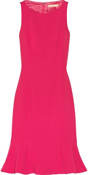 Michael Kors Woolblend Crepe Dress - Lyst
