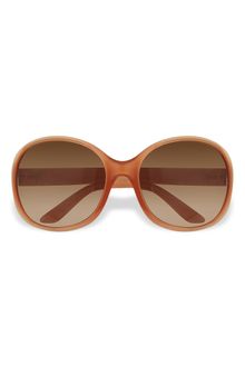 Prada Round Plastic Sunglasses - Lyst