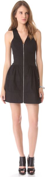 Robert Rodriguez Perforated Dress - Lyst