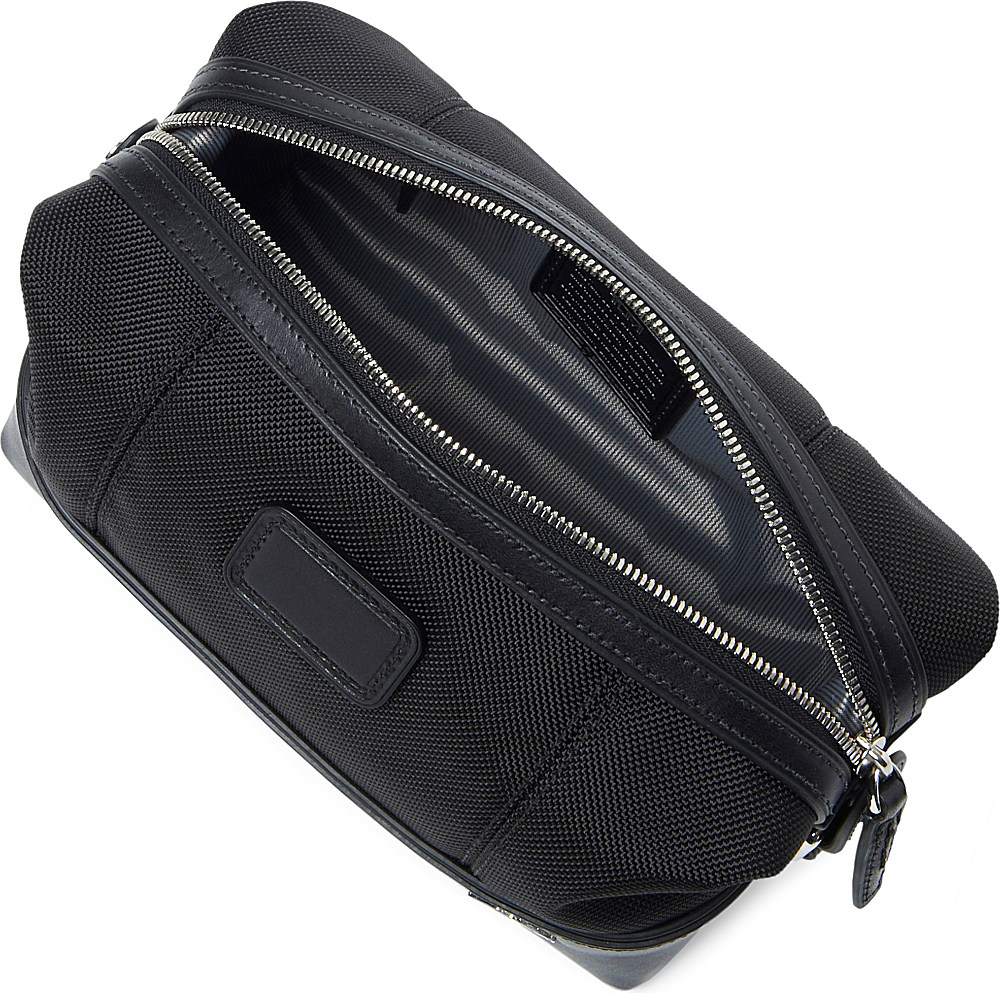 Tumi Bedford Miller Wash Bag in Black for Men Lyst